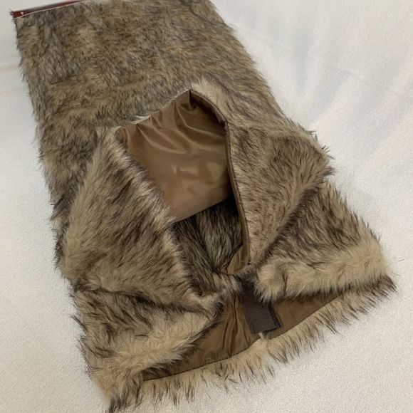 Christmas Tree Skirt Faux Fur Fluffy Fashion Elegant Bottom Decor Artificial - Picture 3 of 7